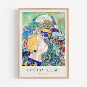 Gustav Klimt the baby