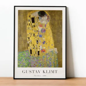 Gustav Klimt the kiss