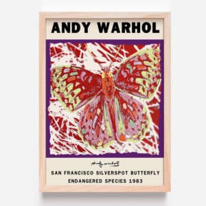 Andy Wharhol Butterfly Cuadro