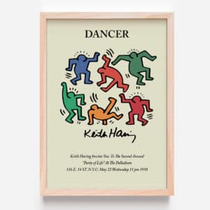 The Dancer Keith Haring Cuadro