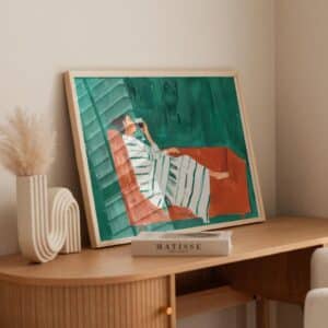 Cuadro Mujer en el Sofá